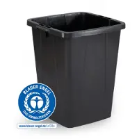 Durable DURABIN ECO afvalcontainer (90 liter, zwart)