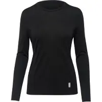 Thermowave - Women's Aero Long Sleeve Shirt - Merino-ondergoed L, zwart