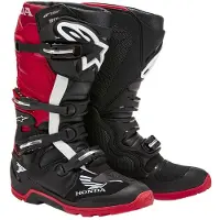 Alpinestars Honda Tech 7 Enduro Drystar Schoenen Zwart Licht Rood Maat US 14