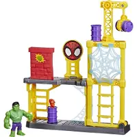 Marvel Friends Hulk Spidey And His Amazing Parque De Juegos De Figure Goud Kinderen