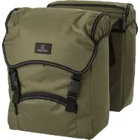 Fastrider Unibag Traffic - Dubbele Fietstas - Inclusief Regenhoes - Waterafstotend - 28 liter - Groen