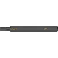 Wera Bit 840 S Hex-Plus, 4,0 x 70 mm, extra taai, DIN ISO 1173 C6.3/E6.3, voor slagmoersleutels, 5 stuks