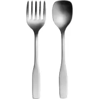 Iittala Citterio 98 opschepbestek 2-delig Mat roestvrij staal