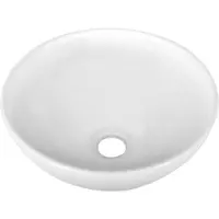 Wiesbaden Luna waskom 32x13cm keramiek wit