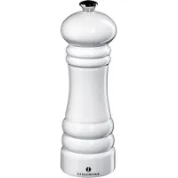 Zassenhaus pepermolen BERLIN, 18 cm, wit, glanzend, artikelnummer 20410, EAN 4006528020410