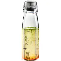 GEFU MIX Dressingshaker – 350 ml – Glas/RVS