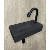 Wiesbaden Fonteinset mini rhea 36x18x9 cm rechts quartz