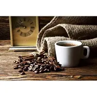 Dimex Fotobehang - Cup of Coffee 375x250cm - Vliesbehang