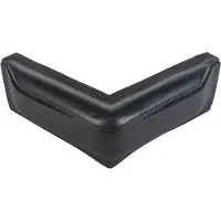 Talamex Steigerfenders stootrand / Zwart