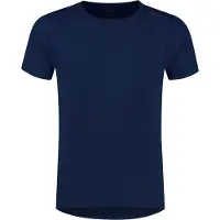 Rogelli Promo Sportshirt Heren - Hardloopshirt Korte Mouwen - Blauw - Maat L