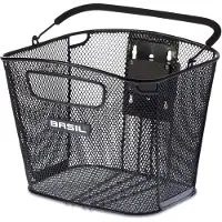 Basil Bold Front KF - Fietsmand - Voor - Staal - Zwart