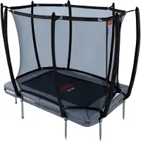 Avyna Trampoline Pro-Line InGround 275 x 190 + Royal Class Veiligheidsnet Grijs