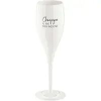 Koziol Champagneglas Superglas Cheers No. 1 Champagne The New Medicine
