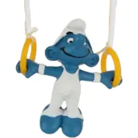 Schleich Smurf in ringen - Turner - sportende smurf - - 5,5 cm