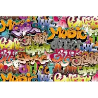 Dimex Fotobehang - Graffiti Art 375x250cm - Vliesbehang