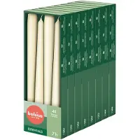 Bolsius - Gladde Dinerkaarsen - 24,5 cm - 32 stuks - Ivoor