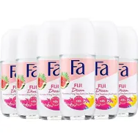 Fa Deo Roll-on Women - Fiji Dream 50 ml. GLAS - Voordeelverpakking 6 stuks