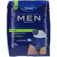Tena Men Pants Plus - Large, 10 stuks . Voordeelbundel met 10 verpakkingen