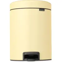 Brabantia Newicon Pedaalemmer 5 liter - Mellow Yellow