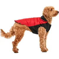 Goo-eez Gooeez Mock Neck Signature Jacket S Red"Black