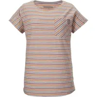 G.i.g.a. dx Giga by Killtec dames shirt - shirt dames - 41786 - oranje/grijs streep - KM - maat 46