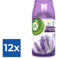 Airwick Air Wick Freshmatic Max Automatische Spray - Navulling - Paarse Lavendel - 250 ml - Voordeelverpakking 12 stuks