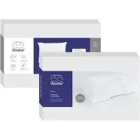 Silvana Kussenbeschermer Molton met Schoudercontour Paars (Zacht)-50 x 70 cm