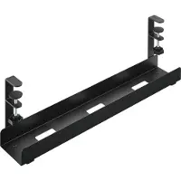 InLine bureau kabelgoot met klembevestiging | 60 x 15,7cm | zwart