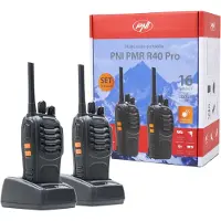 Pni R40 Pro Pmr Walkie Talkie 2 Units Zwart