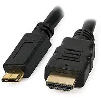 Techly HDMI HDMI kabel HDMI Type A (Standaard) HDMI Type C (Mini) Zwart