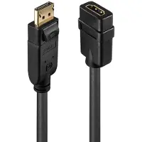 Lindy Adapter DisplayPort naar HDMI LINDY 41005 Zwart 15 cm