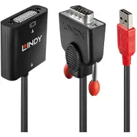 Lindy 38184 VGA an DVI-D Konverterkabel USB powered