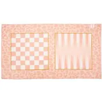 Sunnylife - Beach Strandlaken Spelletjespatroon - Roze / Polyester