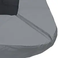 Magic Jump Trampoline Rand Rechthoekig Grey 153 x 214 cm