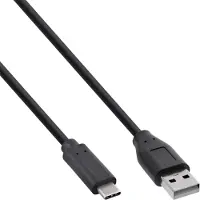 InLine - Câble USB - 24 pin USB-C (M) pour USB (M) - USB 2.0 - 30 cm - noir
