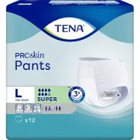 Tena Proskin Pants Super - Large, 12 stuks . Voordeelbundel met 8 verpakkingen