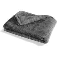 Dulaire Luxe Grote Fleece Plaid Grijs 150 x 200 cm