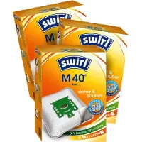 Swirl 3-pack M40 stofzuigerzakken - 12 stuks + 3 filters - Geschikt voor Miele GN - Classic C1 - Complete C2 - Complete C3 - S2 - S5 - S8