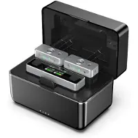 Ulanzi U-Mic AM18 2-persoons Draadloos Microfoonsysteem voor camera's en mobiele apparaten