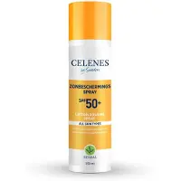 Celenes 2x Herbal Zonnebrand Spray Spf 50+ Alle Huidtypes 150 Ml