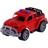 Cavallino Toys Trendy Jeep Rood, 22cm