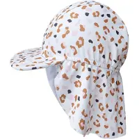 Swim Essentials | Kaki Panterprint UV Zonnepetje 2-4 jaar