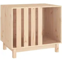 vidaXL Hondenhok 70x50x62 cm massief grenenhout