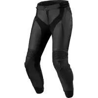 REV'IT! Xena 4 dames Leren combi-broek Zwart 40