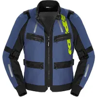 Spidi Enduro Pro Jacket Blauw Geel Maat L