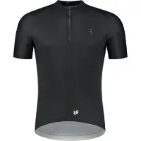 Bbb Cycling ComfortFit R - Duurzaam Fietsshirt Heren Korte Mouw - 15-25 °C - Ademend MTB en Wielrenshirt - 3 Achterzakken - Zwart