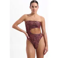 Beachlife Leopard Lover cut out badpak