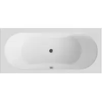 Luca Varess Rosala inbouwbad airmassage 180 x 80 cm acryl Glanzend Wit