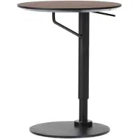 Audo Copenhagen Branch bijzettafel Ø45 cm Dark stained oak