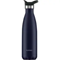 FLASKE Sports Bottle - Shade - RVS Drinkfles van 500ML- Geschikt als waterfles, thermosfles en thermoskan